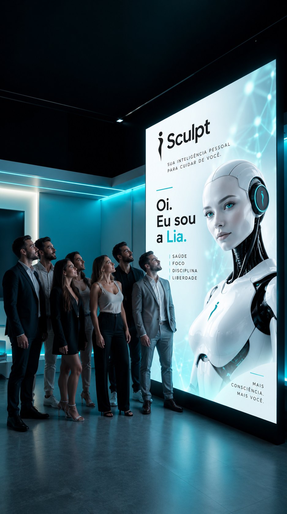 A Lia, a inteligência do ISculpt